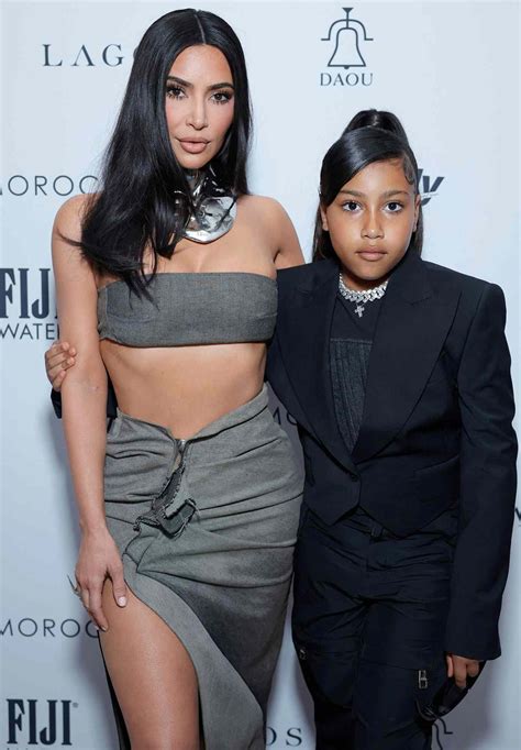 Kim Kardashian North West At The Daily Front Row Fashion Awards Photos