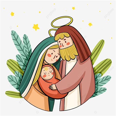 Jesus Nativity Clipart Transparent PNG Hd Nativity Of Jesus Cartoon