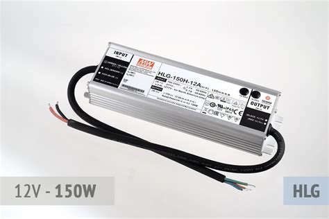 Netzteil HLG 12V - 12.5A - 150 Watt, extrem leise-LED1165