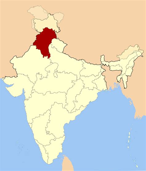 Fileeast Punjab Map Wikimedia Commons