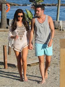 Towie Stars Jessica Wright And Ricky Rayment Pucker Up On The Beach During Break In Filming