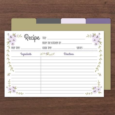 Maybe you would like to learn more about one of these? Rustic Recipe Cards by Basic Invite