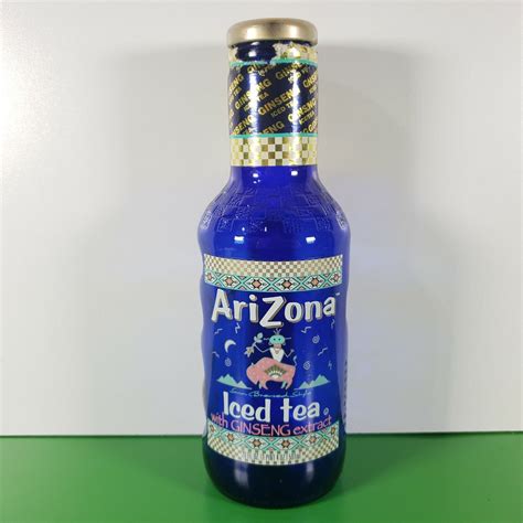 vintage bottle arizona iced tea w ginseng extract 20oz arizona collectible ebay
