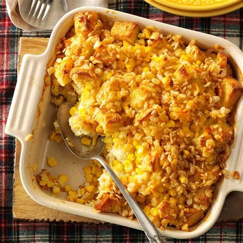 scalloped sweet corn casserole recipe taste of home