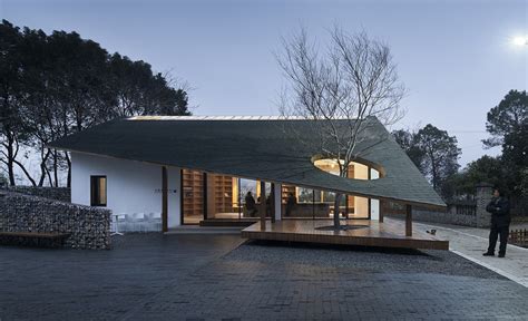 Majialong Village Activity Building Mix Architecture Archdaily