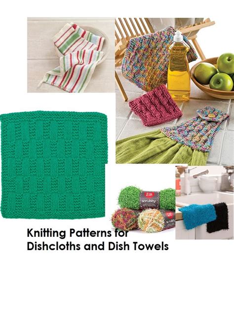 The Best Easy To Knit Dishcloth And Dish Towel Knitting Patterns