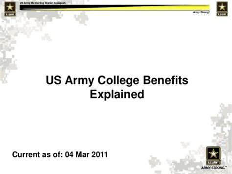 Check spelling or type a new query. US Army College Benefits Explained