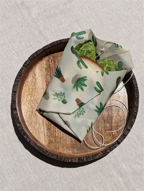Beeswax Sandwich Wrap Set Of 3 Reusable Food Wrap Sustainable Etsy