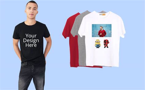 Create Your Own T Shirt Online Buy Customized T Shirts At Yourprint