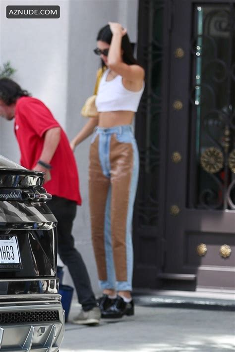 kendall jenner and hailey baldwin sexy shopping in beverly hills aznude