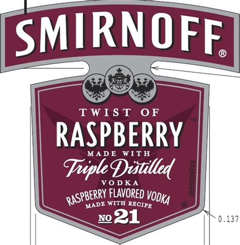 Smirnoff Raspberry Vodka 175l Haskells