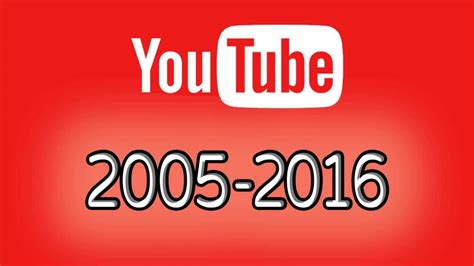 Youtube Layout Changes History 2005 2016 Youtube