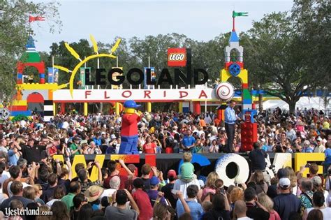 Grand Opening Ceremony At The Entrance To Legoland Florida October 15