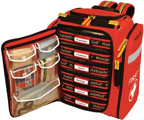 Mobileaid Professional Trauma First Aid Backpack Lifeguard Equipment