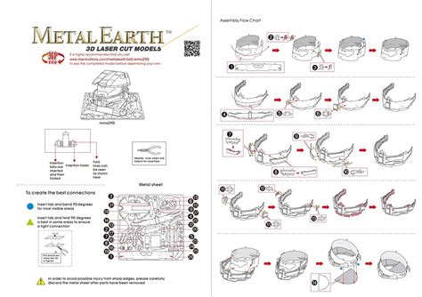 Fascinations Metal Earth 3d Metal Model Diy Kits