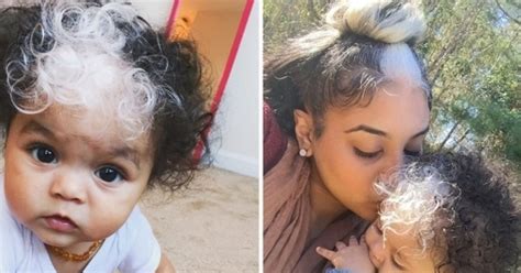 Baby Girl Born With White Hair Just Like Her Mother Grandmother And Great Grandmother