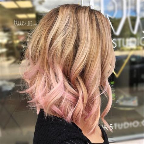 Pin By Rebecca Lauver On Hair Light Pink Hair Pink Hair Tips Pink