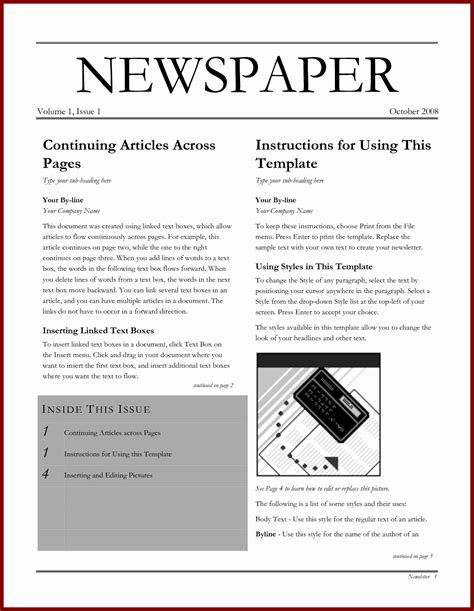 Our resource is an excellent start for children to understand how to write and structure their own news reports at ks2. Fresh Newspaper Article format Template in 2020 | Obituaries template, Newspaper article format ...