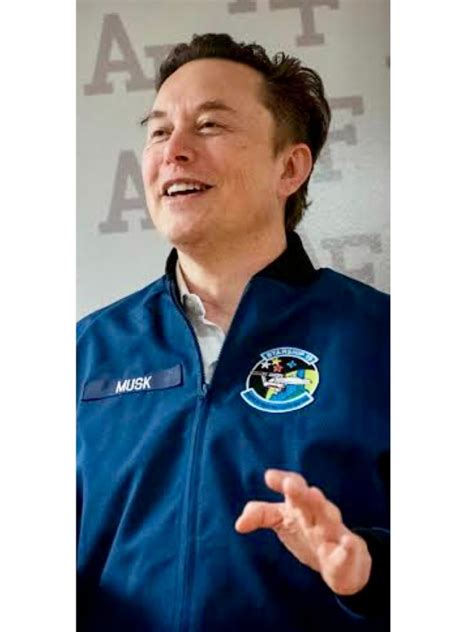 Elon Musk The Air Force Academy Jacket Texas Jackets