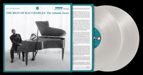 The Best Of Ray Charles The Atlantic Years 2lp Blue Vinyl