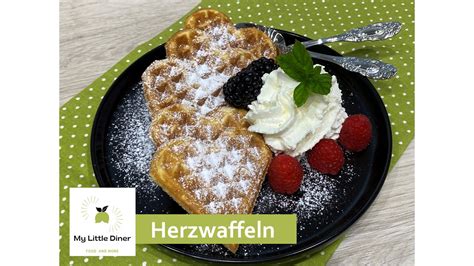 Herzwaffeln Nach Altem Familienrezept My Little Diner