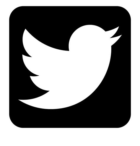 Twitter Logo Black White