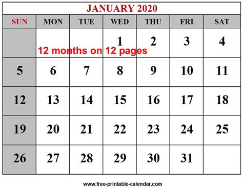 2021 Keyboard Calendar Strips Printable Calendar Strip 2020 Calendar