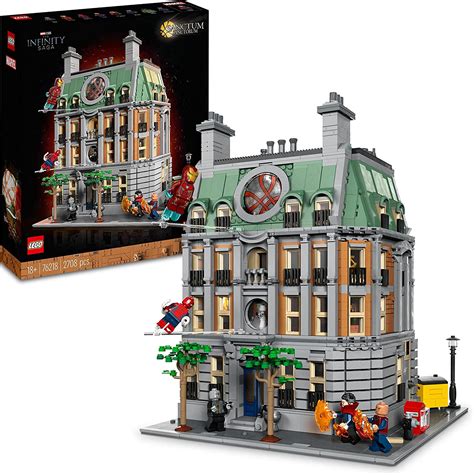 Lego 76218 Marvel Sanctum Sanctorum Set With Doctor Strange And Iron