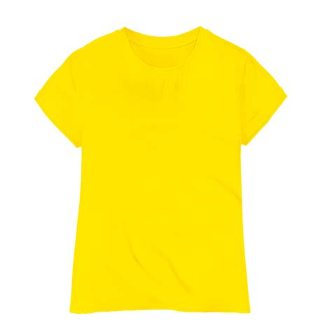 Yellow T Shirt 21104653 Png