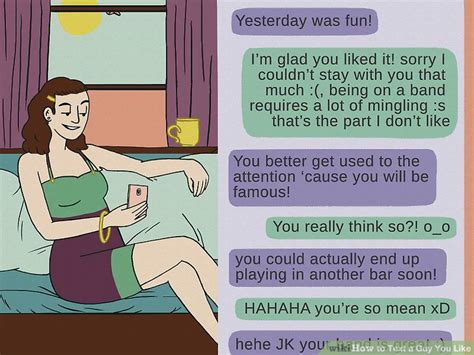 Check spelling or type a new query. How to Text a Guy You Like (with Pictures) - wikiHow