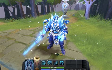 Synergy of skills dominates the battlefield summon monsters. Mod Winter ice Wraith King | Mod Skin Dota