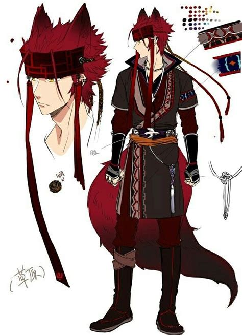 K Project Fantasy Character Design Anime Character Design Character