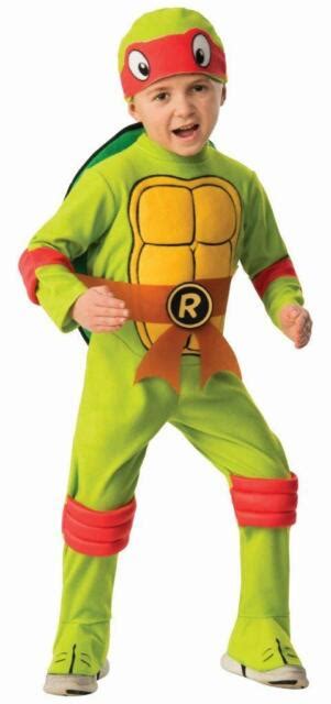 Toddler 3t 4 T Ninja Turtle Costume Raphael Halloween Dress Up 3d