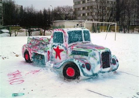 Russian Snow Car