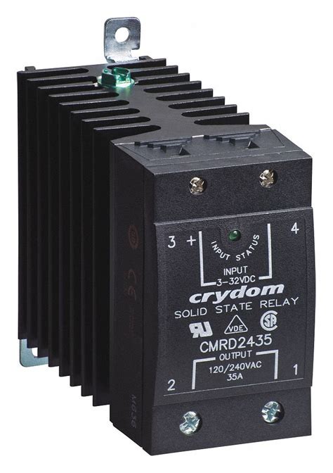 Crydom 90 To 140v Ac 48 To 530v Ac Solid State Relay 1dtr2
