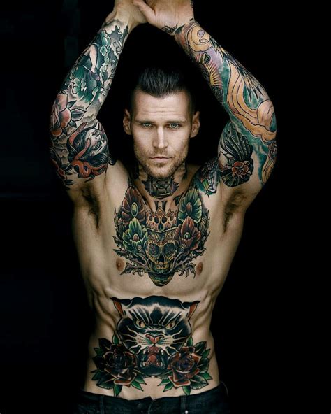 man with tattoos hot guys tattoos tribal tattoos tattoo guys sailor tattoos tattos hot men