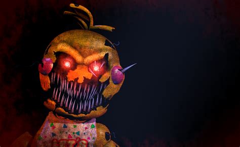Fnaf Nightmare Toy Chica 20 Video By Christian2099 On Deviantart