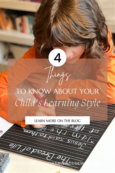 4 Things To Know About Your Childs Learning Style Open Edutalk