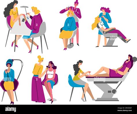 Hair finishing Stock Vector Images - Alamy