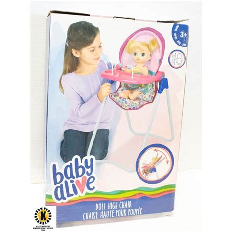 Baby Alive Doll High Chair New