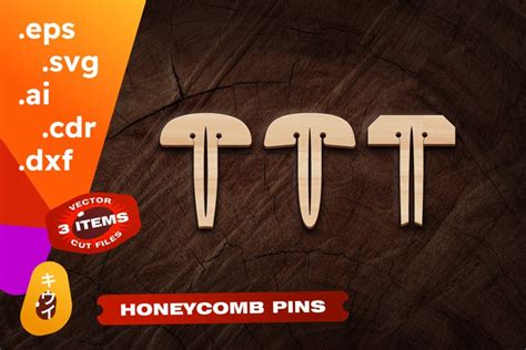 Honeycomb Pin Svg Bed Holdown Pins Material Hold Down