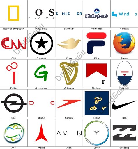 Logo Quiz Answers Level 4 Blindfasr