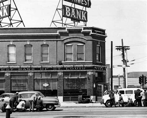 Southwest Bank Robbery St Louis Mo 1953 Later Turned Into The Movie The Great St Louis