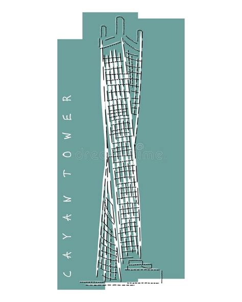 Cayan Tower Stock Illustrations 25 Cayan Tower Stock Illustrations