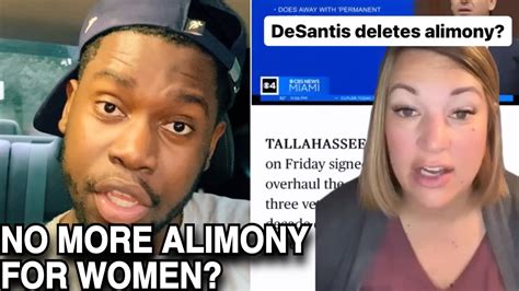 No More Alimony For Women Youtube
