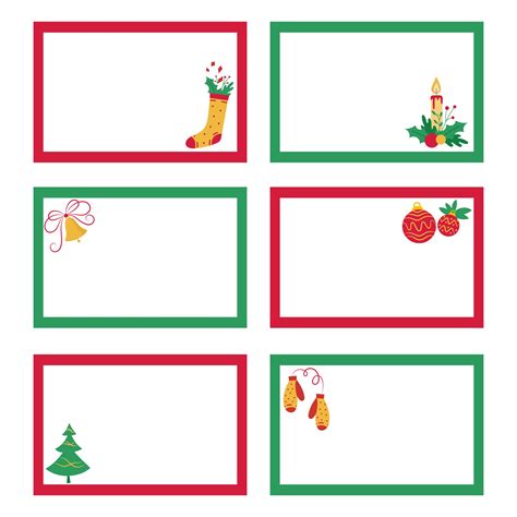 Free Printable Christmas Note Cards
