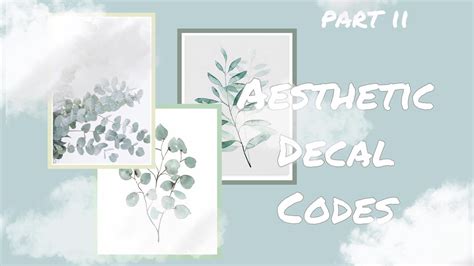 Sage Green Aesthetic Decal Codes Bloxburg Youtube The