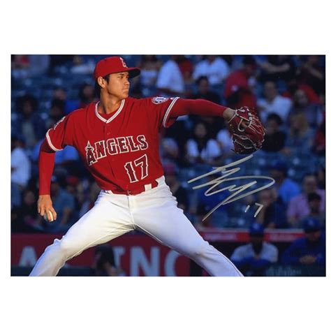 Lot Detail Shohei Ohtani Pair Of Autographed Los Angeles Angels 8x10