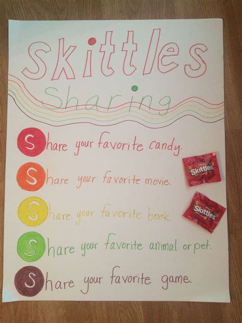 Use These Questions To Break The Ice A Skittle An Easy Ice Breaker For