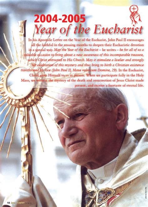 Year Of The Eucharist